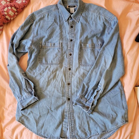 Divita Denim Button-Down - Picture 1 of 3